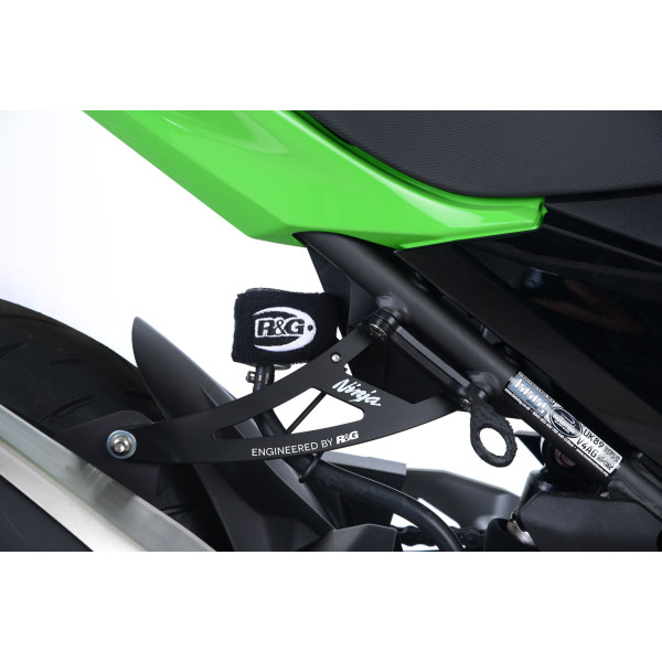 R&G Exhaust Hanger for the Kawasaki Ninja 250/400 '18- & Z400/Z250 '19-, Z500 (Ninja) '24-
